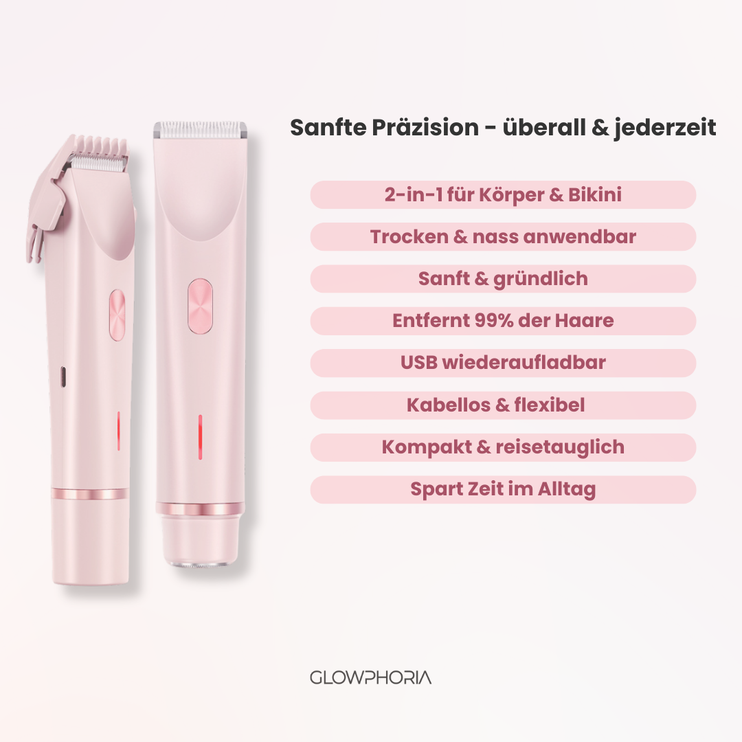 Glowphoria 2-in-1 Full Body Shaver