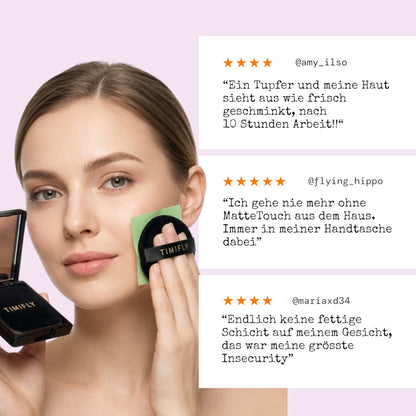 MatteTouch — Gegen Fett. Gegen Schweiss.